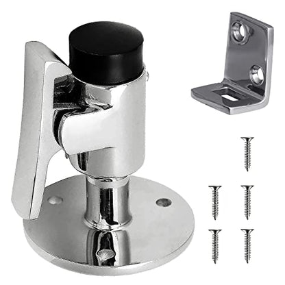 RedSnake Marine Grade 316 Stainless Steel Heavy Door Stopper Catch Set Surface Mirror Treatment Boats Yachts Ships Hatch Stopper Soft Stop and Catch Anti-Collision Holder Hold Keep Door Open (1PC) - size: 1 Piece