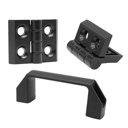 4 Sets 2020 Aluminum Extrusion Accessories Hardware Hinge Connector - style: HYLS