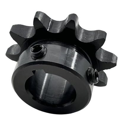 #40 Roller Chain Sprocket Type B 5/8 inch Bore 10 Tooth, Hardened Antirust 1045 Steel Drive Sprockets 40B10-5/8