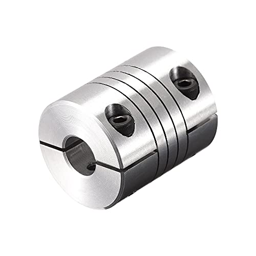 uxcell Motor Shaft 7mm to 10mm Helical Beam Coupler Coupling 25mm Dia 30mm Length - size: 7mm to 10mm