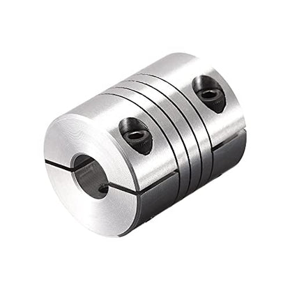 uxcell Motor Shaft 7mm to 10mm Helical Beam Coupler Coupling 25mm Dia 30mm Length - size: 7mm to 10mm