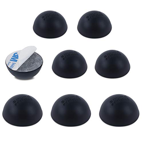 Sound Addicted Subble 1.2 '' (8 Pack) Isolation Feet Suitable for 3'' - 5'' inch Speakers, The Hemisphere Bumper with Adhesive Will Prevent Vibrations and Improve The Sound of Your Monitors | Subble - size: 1.2'' x 0.6''