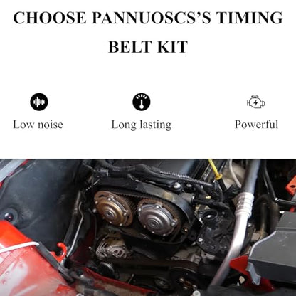 PANNUOSCS Timing Belt Kit with Tensioner 24422964 Fit for Sonic Cruze 1.6L