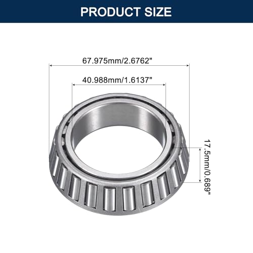 2 Pack LM300849 Tapered Roller Bearing Cone and Cup Set - size: LM300849