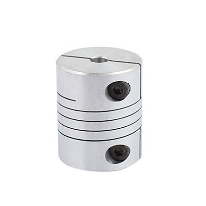 uxcell 5mm to 10mm Shaft Coupling 30mm Length 25mm Diameter Stepper Motor Coupler Aluminum Alloy Joint Connector for 3D Printer CNC Machine DIY Encoder - size: 5-10mm