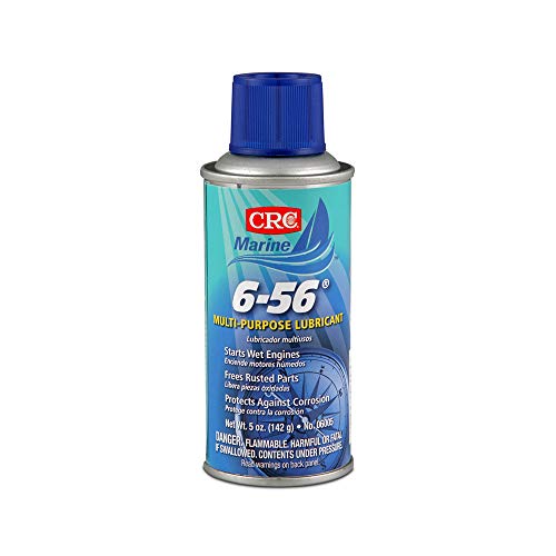CRC 6-56 Multi-Purpose Lubricant 06005 – 5 Wt. Oz., Aerosol Lubricant for Marine Applications - size: 5 Oz, style: 1 Pack
