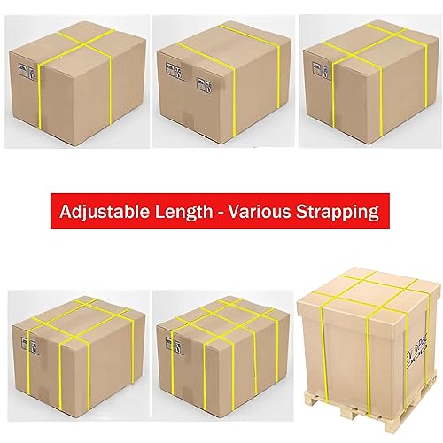 Banding Strapping Kit, Packaging Strapping Tool, Yellow - color: Yellow