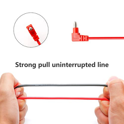 1 Pairs Digital Multimeter Test Leads Banana Plug, Voltmeter Test Probe Multimeter Probes 10A 1000V