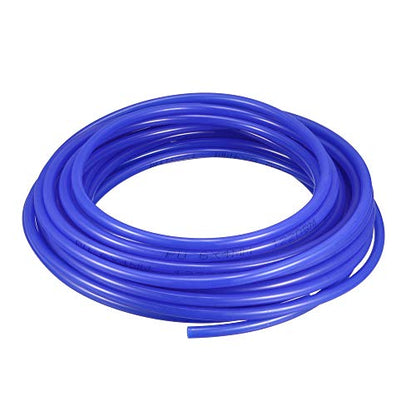 uxcell Pneumatic Air Tubing, 6mm OD x 4mm ID 10m(32.8ft) PU Polyurethane Air Compressor Tubing Hose Pipe Blue