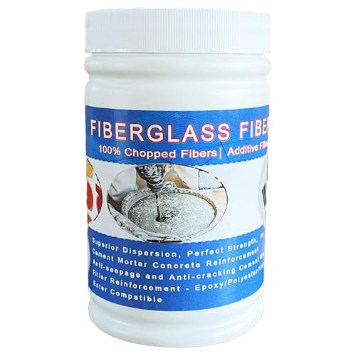 Fiberglass1/4 Chopp Strand Mat Fiberglass,2 Pounds Chopped Fiberglass,Automotive Reinforcement,Boat Hull Repair,Mold Making,Bathtub Restoration,Panel strengthening