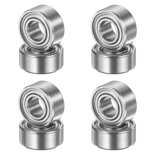uxcell 8Pcs 684ZZ 4mmx9mmx4mm Deep Groove Ball Bearings ABEC5 - size: 684ZZ 4mmx9mmx4mm