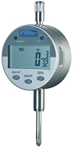 Fowler 54-520-250-0, Ind-X Blue Digital Indicator with 1.0"/25mm Measuring Range - style: 1" 0.0005" 54-520-250-0 0-1" Travel Electronic