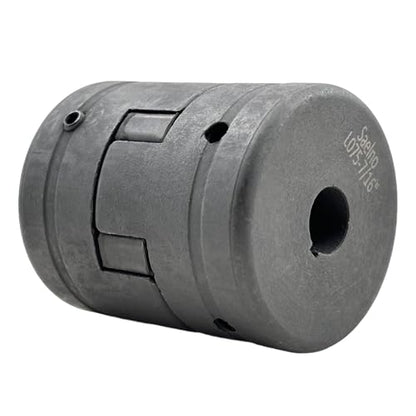 7/16" to 7/8" L075 Flexible 3-Piece L-Jaw Coupling Coupler Set & Rubber Spider for Log Wood Splitter,Multi-Flex Couplings L075-7/16-7/8