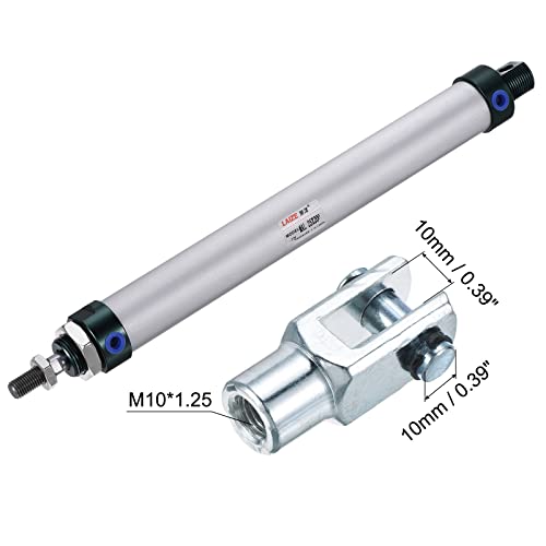 MECCANIXITY Pneumatic Air Cylinder MAL25X200 25mm Bore 200mm Stroke - size: 25X200 mm
