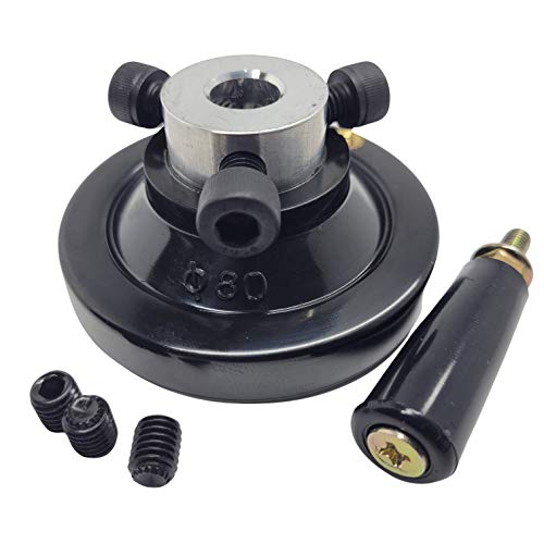 3.15" Ultimate Handwheel Fits 1/2" Shaft or Smaller - Table Saw & More - size: 3.15" X 1/2"