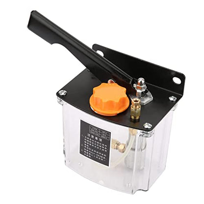 Oumefar Manual Lubricating Pump -5L 650CC Leak- lubricating Oil Pump for CNC Machine for Regular Lubrication of Cutting Machines