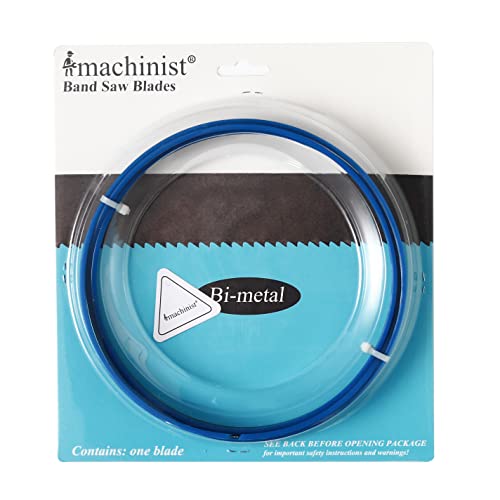 Imachinist S62121014SS 62" x 1/2" x 10/14TPI Bandsaw Blades for Stainless - size: 10/14TPI