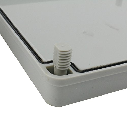Ogrmar Plastic Dustproof IP65 Junction Box DIY Case Enclosure 8x8x5.2 - size: 8" x 8" x 5.2"