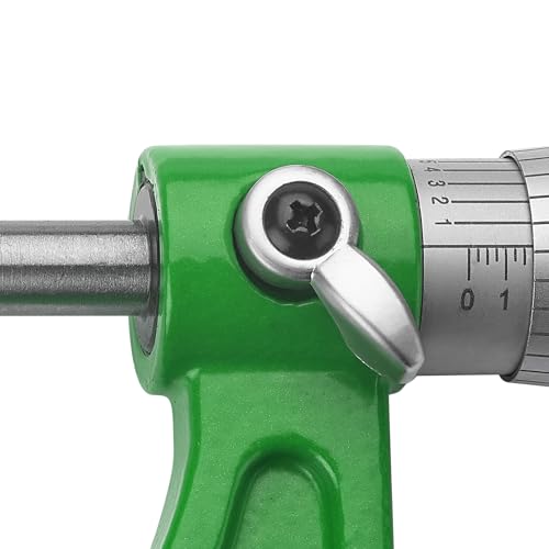 Premium Outside Micrometer Set 0-4" / 0.0001", Green - color: Green