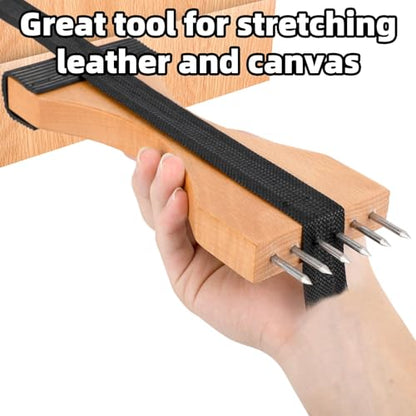 Webbing Stretcher, Upholstery Tool to Catch The Webbing Close to The Frame with Plenty of Leverage Puller Stretcher Tensioner for Carpet Canvas Reupholstering Supplies
