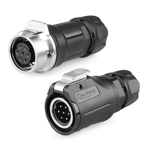 CNLINKO LP-16 7 PIN Industrial Waterproof Connector - style: 7 Pin