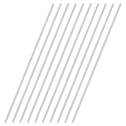 uxcell 10Pcs Fully Threaded Rod M2 x 0.4mm Pitch 150mm/6 Inch Threaded - size: M2x0.4mmx150mm