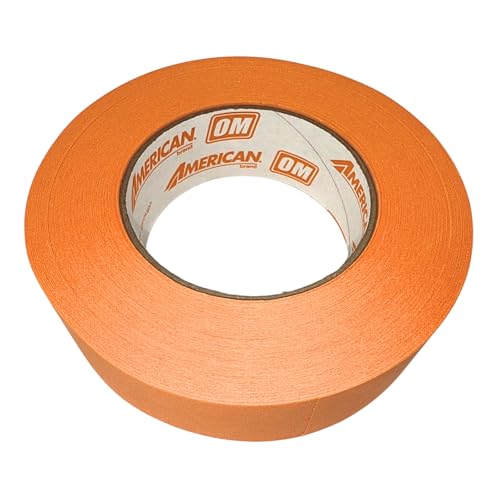 American OrangeMask High Temp Orange Masking Tape - 1 Roll (1-1/2" x 60 yds) - size: 1-1/2" x 60 yds