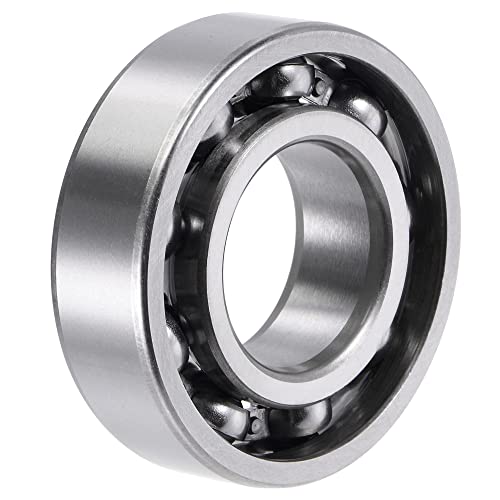 uxcell 6205 Deep Groove Ball Bearings 25mm Bore 52mm OD 15mm Thick C3 Open Type Chrome Steel - size: 25x52x15mm