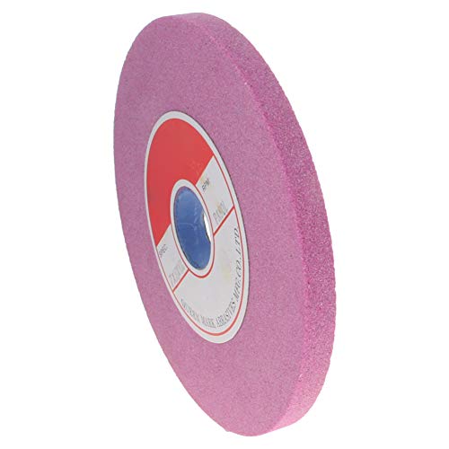 Utoolmart Bench Grinding Wheels Chrome Corundum 80 Grit for Surface Grinding 1pcs - size: 80#