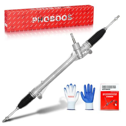 PHOBOOS Manual Steering Rack and Pinion Assembly Compatible with Lexus RX350/RX450h 2010-2023, RX450hL 2021-2022 3.5L & Toyota Venza 2009-2015 2.7L/3.5L, New Unit, Ref. 24-2702 - size: 24-2702