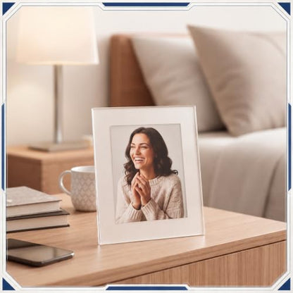 Junkin 6 Pack 4 x 6 Inch Non-Glare Acrylic Sheet for Picture Frame - size: 4 x 6 Inch