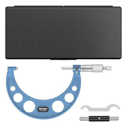 HDLNKAK Outside Micrometer 4-5", 0.0001" Graduation Micrometer Set - color: 1 piece set 4-5“
