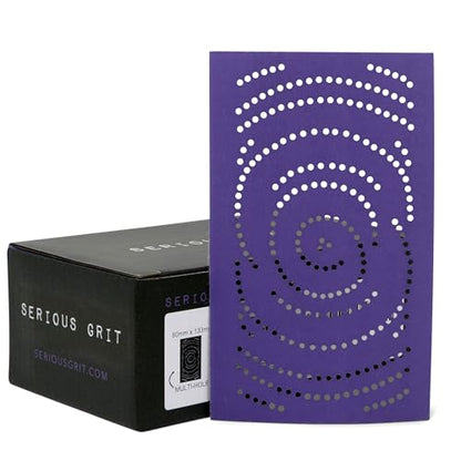 Serious Grit - 3x5 (80x133mm) P320 Grit Ceramic Sanding Sheets - 50 Pack - style: 320 Grit
