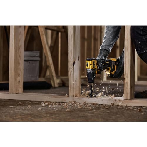DEWALT 20V MAX Hammer Drill, 1/2", Cordless and Brushless, Compact with 2-Speed Setting, Bare Tool Only (DCD805B), Special Feature Variable Speed - style: 20V MAX