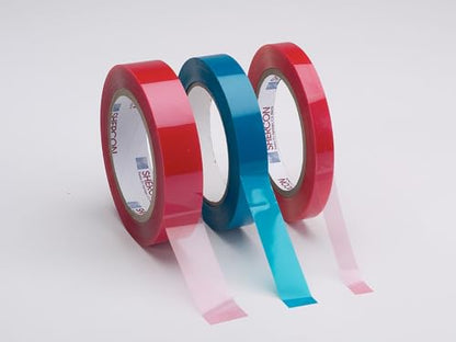 Caplugs PC90-0250 – PC90-SH Series – 1 Mil Thick Blue Polyester Tape, 1 Roll, 1/4" W x 72 Yds L, 2 Mil Silicone Adhesive, High Temperature Masking, Powder Coating, E-Coating, Anodizing (SH-47896)
