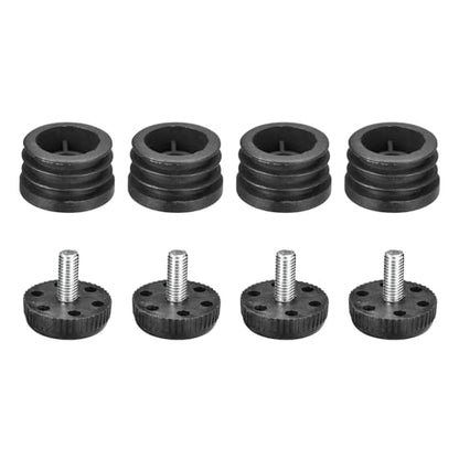 uxcell 4Pcs Inserts for with Leveling Feet,35mm/1.38" OD,M8-1.25mm Thread - size: 35mm