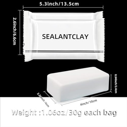 10Pack Waterproof Duct Seal Clay for Wall Hole Repair Quick Mending Putty - - size: new 10 pieces of clay
