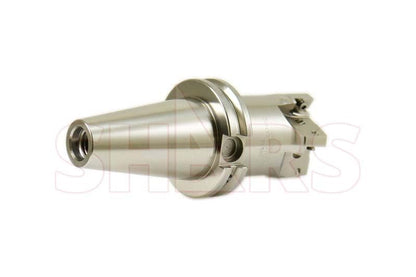 CAT40 2" 90° Integrated Indexable Face Mill Tool Holder APKT 1604 Insert 5FL 404-2878C S[