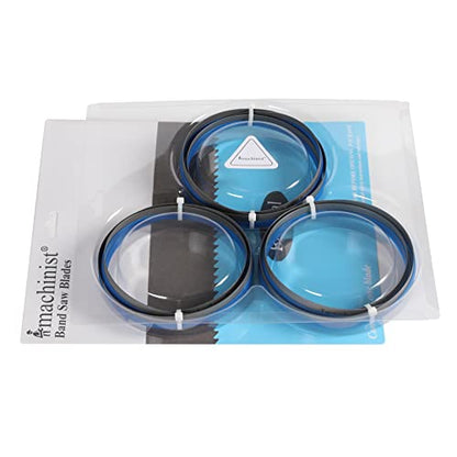 Imachinist S4478121418SS 44-7/8" x 1/2" x 14/18 TPI Bandsaw Blades, 3 Pack