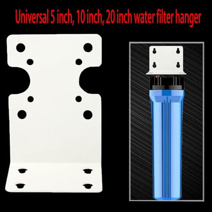 Water Filter Housing Mounting Bracket, Housing Bracket, Metal Housing Mounting Bracket for Big Blue 5'' 10'' and 20'' Filter Housings