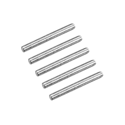 MECCANIXITY Fully Threaded Rod M4 x 30mm 0.7mm Thread Pitch 304 Stainless Steel Right Hand Threaded Rods Bar Studs 5 Pack - size: M4 x 30mm