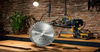 9" 40 Teeth Carbide Tip Wood Cutting Circular Saw Blade
