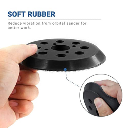 5 Inch Orbital Sander Replacement Pad Compatible with Ryobi #300527002