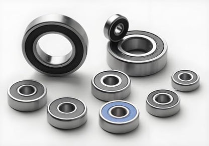 50PCS 608-2RS Bearing Deep Groove Ball Bearings 8x22x 7mm Rubber Sealed