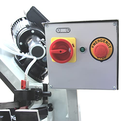 KAKA INDUSTRIAL BS-75G Metal Band Saw, 7.8 x 4.7 in Miter - style: 7.8"x4.7" Swivel Head