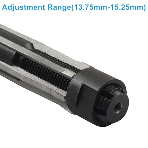 Piutouyar Adjustable Hand Reamer, Adjustment Range 13.75mm-15.25mm - size: 13.75mm-15.25mm