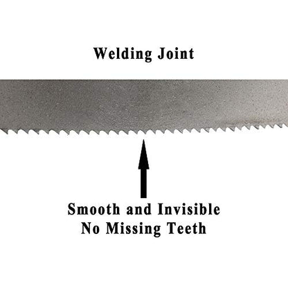 Imachinist S93126 M42 Bi-Metal 93" Long, 1/2" Wide, 6TPI Bandsaw Blades - size: 6TPI