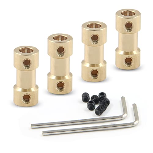 Flexible Shaft Coupler 2-3mm, 4 PCS