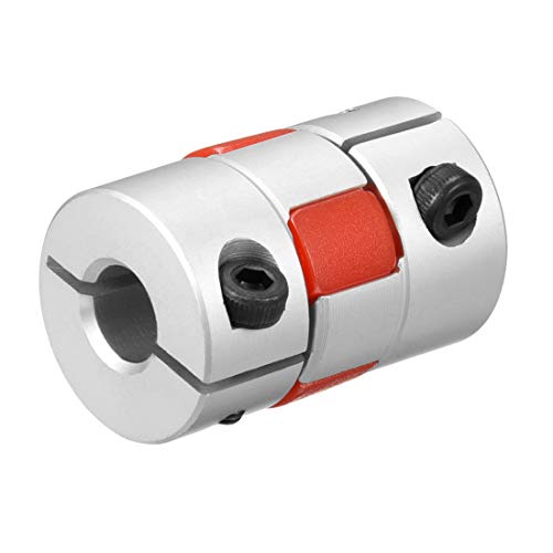 uxcell Shaft Coupling 8mm to 8mm Bore L30xD20 Flexible Coupler Joint for Servo Stepped Motor - size: 8 to 8mm L30xD20