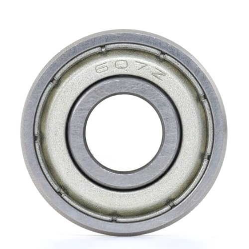 XIKE 607ZZ Shielded Deep Groove Ball Bearing, 7 x 19 x 6 mm, 10-Pack - size: B607ZZx10